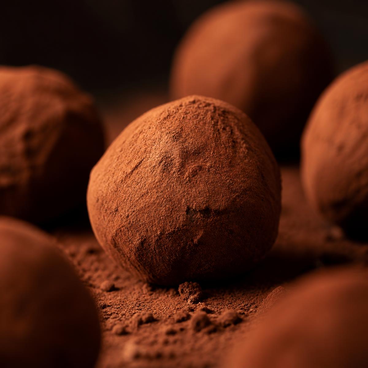 Truffes au cacao pur
